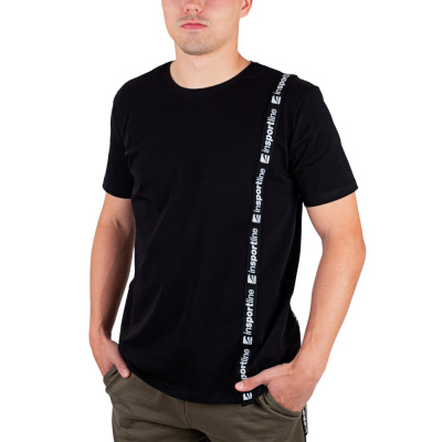 Insportline Pánske tričko Sidestrap Man (Velikost: M, Barva: černá)