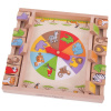 Bigjigs Toys Ruleta so zvieratkami Bigjigs Toys