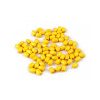 Drevené koráliky oliva 5x8 mm - 20 g žltá
