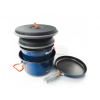 Súprava hrncov GSI Ceramic Base Camper Large
