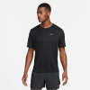 Nike DriFit Miler Running Top Mens Black M