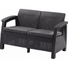 KETER Záhradná pohovka GREEK LOVE SEAT | grafit