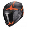 SCORPION prilba na motocykel EXO-520 EVO AIR ELAN, čierna/oranžová, veľ. M