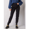 Čierne dámske džínsy s vysokým pásom MT-SP-PIO50406-4.30X-black 36