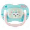Symetrický silikónový cumlík Canpol Babies, svietiaci, 0-6 m, Exotic - Lama, mätový Canpol Babies