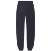 Tepláky detské Fruit of the Loom Classic Cuff Jog Pants - tmavé navy, 152