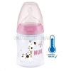 Dojčenská fľaša NUK First Choice Temperature Control 150 ml pink ružová