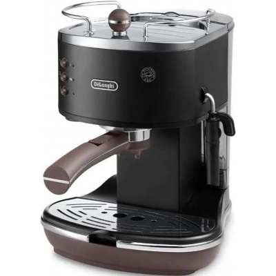 Kávovar DeLonghi ECOV311BK Icona Vintage Espresso, čierny DeLonghi