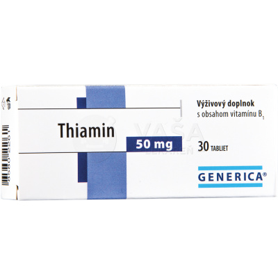 GENERICA Thiamin 50 mg 30 tabliet