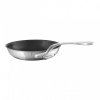 Pánev s nepřilnavým povrchem M'COOK, 24 cm - MAUVIEL (Kulatá nerezová pánev s nepřilnavým povrchem 