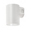 Rabalux Biele fasádne LED svietidlo Urfa Round 9W IP65 CCT 77161
