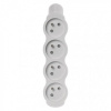 Emos Zásuvka 4-x biela (P0400N)