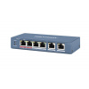 Hikvision DS-3E0106HP-E 4 Port Fast Ethernet Unmanaged POE Switch (DS-3E0106HP-E)