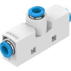 FESTO vákuová sacia tryska VN-10-H-T3-PQ2-VQ2-RQ2 193480 QS-6 Menovitá vzdialenosť 0.95 mm Materiál puzdra POM Tesniaci materiál NBR; 193480