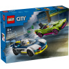 LEGO City 60415 Naháňačka policajného auta a športiaku