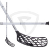 Salming Flow Ultralite JR F32 Grey-Black 87cm (=98cm) pravá (pravá ruka dole)