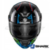 KASK HE 4954KBG / Noxxys / čierna modrá zelená / XL (KASK HE 4954KBG / Noxxys / čierna modrá zelená / XL)