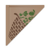 Wimex Papierový kornút hnedý 37 x 37 cm `1500g` viazaný