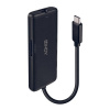 Lindy 43358 dokovací stanice/replikátor portů Kabel USB 3.2 Gen 1 (3.1 Gen 1) Type-C Černá