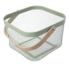 Drôtený kovový košík 24,5x24,5x30 cm Greenish – Orion