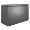 Biohort Záhradný box HighBoard 200 tmavo sivý, 200 x 84 x 127 cm