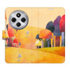 Flip pouzdro iSaprio na mobil Xiaomi Redmi 14C / Poco C75 - Autumn Forest s kapsičkami na karty (Knížkové flipové pouzdro iSaprio pro mobil Xiaomi Redmi 14C / Poco C75 - Autumn Forest - elegantní obal