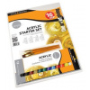 Akrylové farby Daler-Rowney 12ml/12 sada