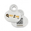 Pet2Me identifikačný medailónik 3x3 cm