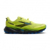 Brooks Cascadia 19 sunny lime/black/blue US 10; Zelená obuv