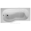 JIKA TIGO asymetrická vaňa, ľavá 160 x 80/70 biela 2.2321.0.000.000.1