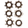 Me You Us Tickler Set Textured Ring Smoke 102ks