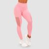 GymBeam Dámske legíny Mesh Panel pink LL