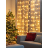 Reťaz MagicHome Vianoce Curtain, 160x LED teplá biela, 230V, 50 Hz, 8 funkcií, časovač, osvetlenie, L-1,5 + 2 m