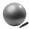 Klasická guľa HMS 75 cm odtiene šedej (Lavica na lavicu pre diváciu výcvik Barbell)