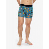 Boxerky Saxx Droptemp Cooling Cotton Boxer Brief Fly - outside is in/hydro blue