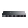 TP-LINK TP-Link Omada SG2452LP sieťový prepínač Riadený L2/L2+ Gigabit Ethernet (10/100/1000) Podpora napájania cez Ethernet (PoE) 1U Čierna (SG2452LP)