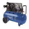 Elektrický olejový trojvalcový remeňový kompresor 100 l Scheppach HC 550 tc