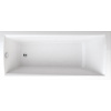 TEIKO Trend 160x70 - Obdĺžniková akrylátová vaňa 160 x 70 cm, biela - V113160N04T04001 Nohy zadarmo
