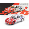 Spark-model Porsche 911 964 Rs Mobil1 N 8 Porsche Carrera Cup 1992 1:64 červená biela