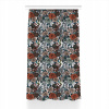 Hotový záves s potlačou Retro kvety 150x230 cm (Hotový záves s potlačou Retro kvety 150x230 cm)
