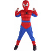 Kostým pre chlapca- Kostým z kostýmu Iron Man + maska 104/110 (Spiderman Outfit Man Spider Mask 110/120 3D)
