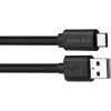 AVACOM datový a nabíjecí kabel USB - USB Type-C, 100cm, černá DCUS-TPC-P10K