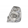 DEPO Predné svetlo (elektrické, bez motorčeka, strieborná) modely KIA 2400, 2500, 2700, 3000, 3600, 4000 II (01.1998–12.2000)