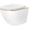 Závesné WC Rea Carlo Mini Tornado NFQ GOLD EDGE
