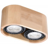Sollux Lighting Basic stropné svietidlo 2x40 W drevo SL.0914