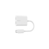Belkin RockStar USB-C Audio + Charge Adapter - White F7U081btWH