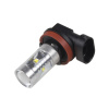 CREE LED H8 biela, 12-24V, 30W (6x5W)