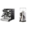 Rocket Espresso Appartamento TCA, black/black + Eureka Mignon Turbo, CR chrome
