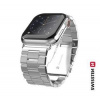 Swissten SWISSTEN REMÍNEK PRO APPLE WATCH KOVOVÝ 38-40 mm STRÍBRNÝ