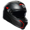 Prilba AGV Tourmodular Freqeuncy Matt Gunmetal Red Veľkosť: XL (60-61 cm)